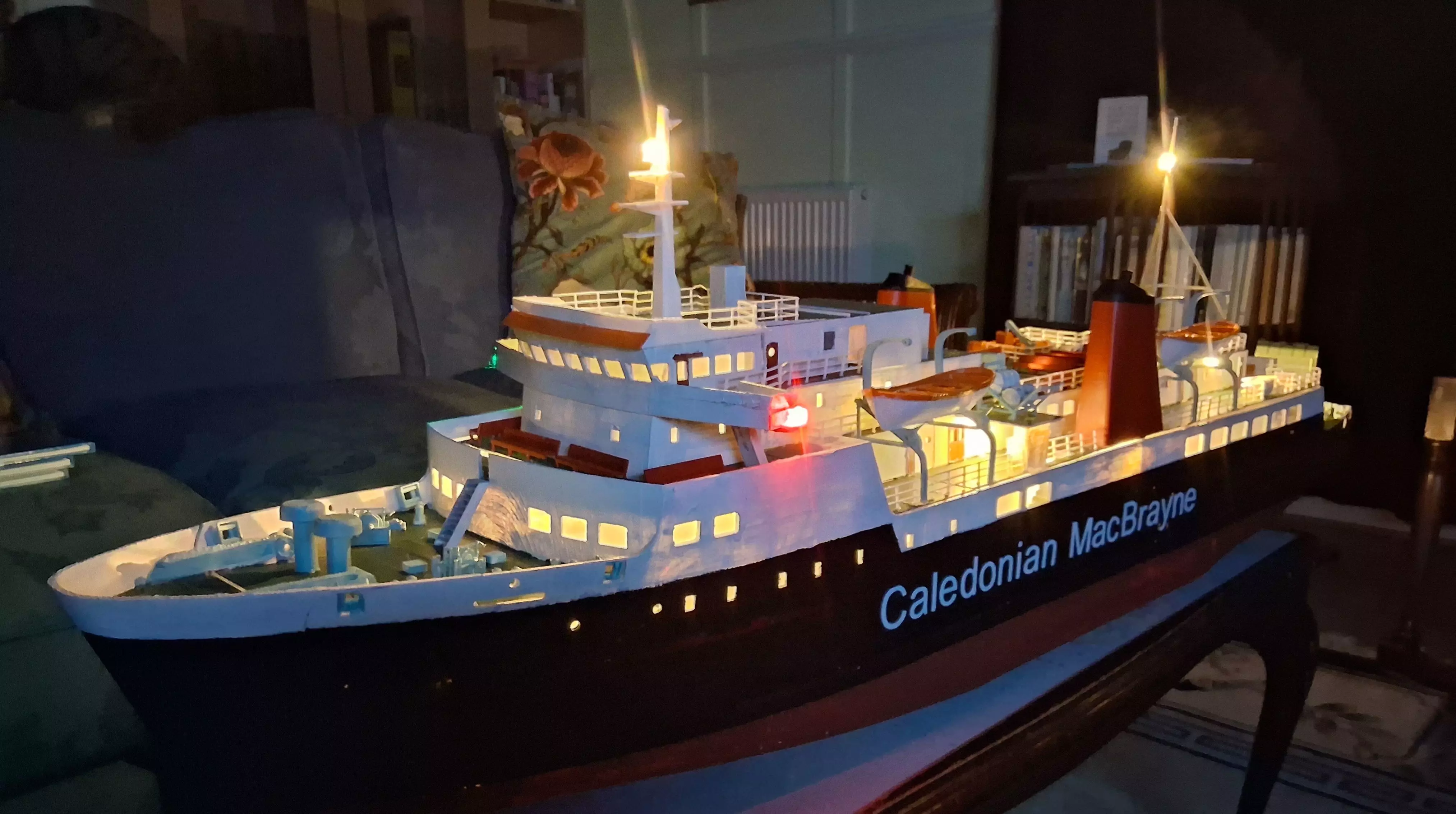 MV Isle of Arran 3D Printed rc working ferry ship 3D print model