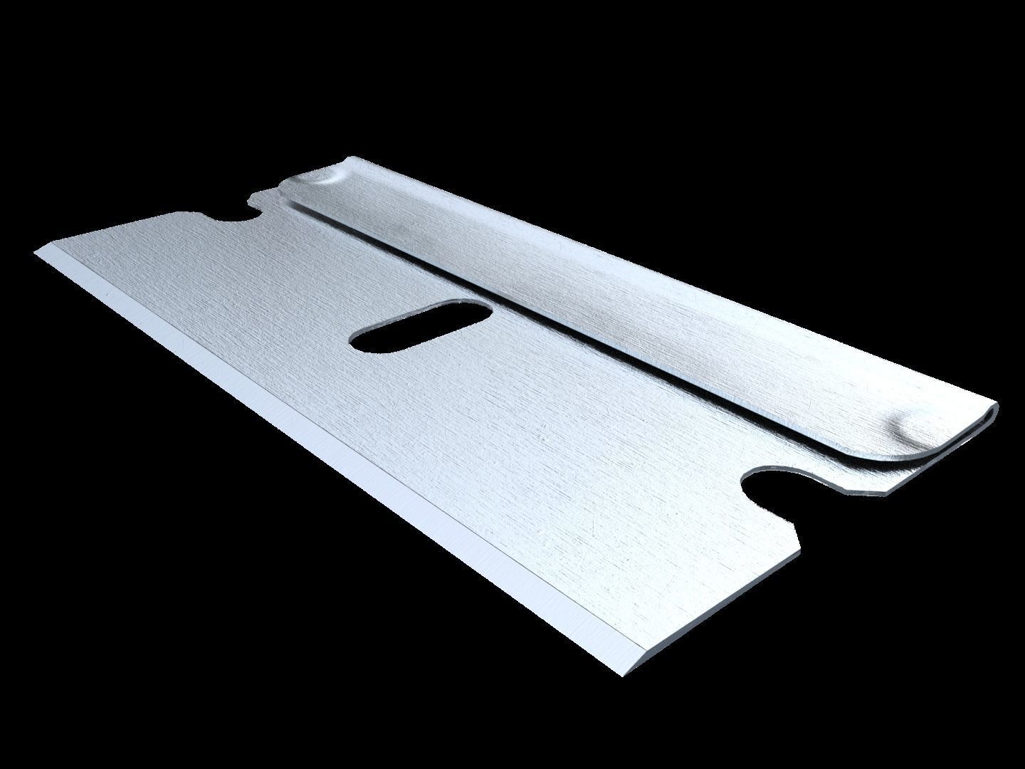 Realistic Single-edge Shaver Low-poly 3D model_9