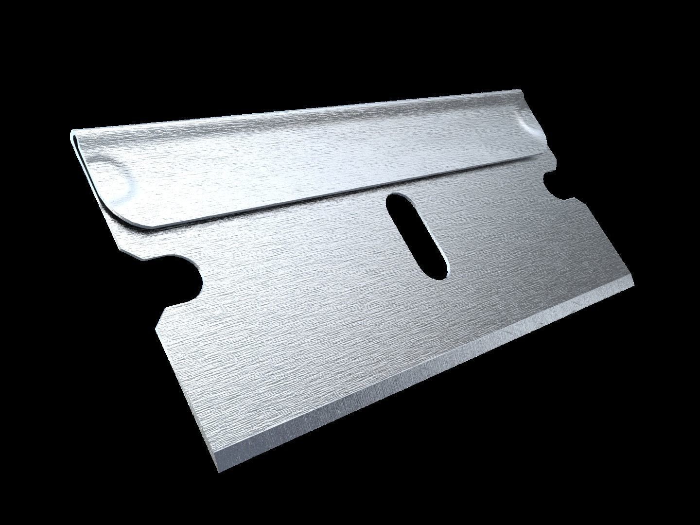 Realistic Single-edge Shaver Low-poly 3D model_8