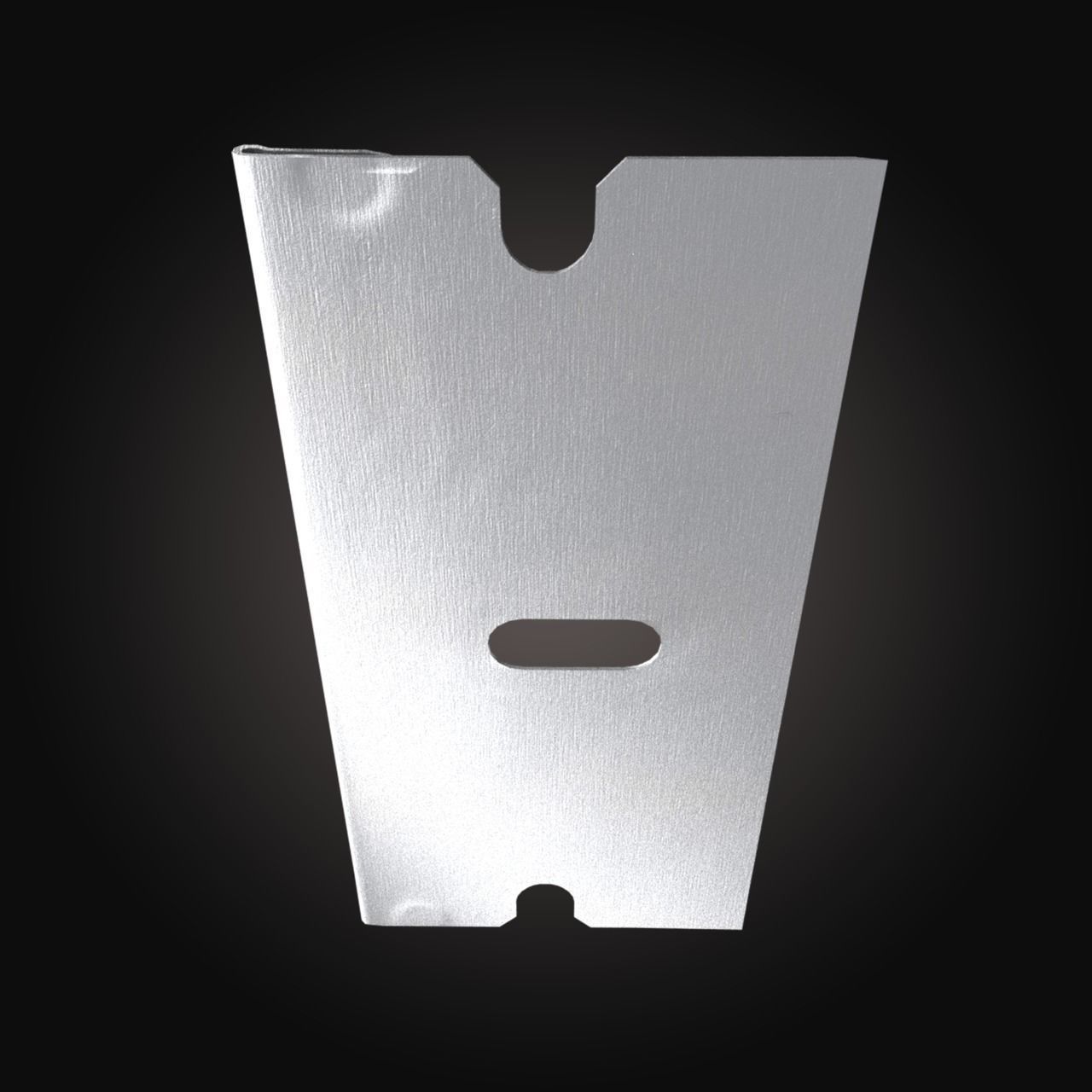 Realistic Single-edge Shaver Low-poly 3D model_3