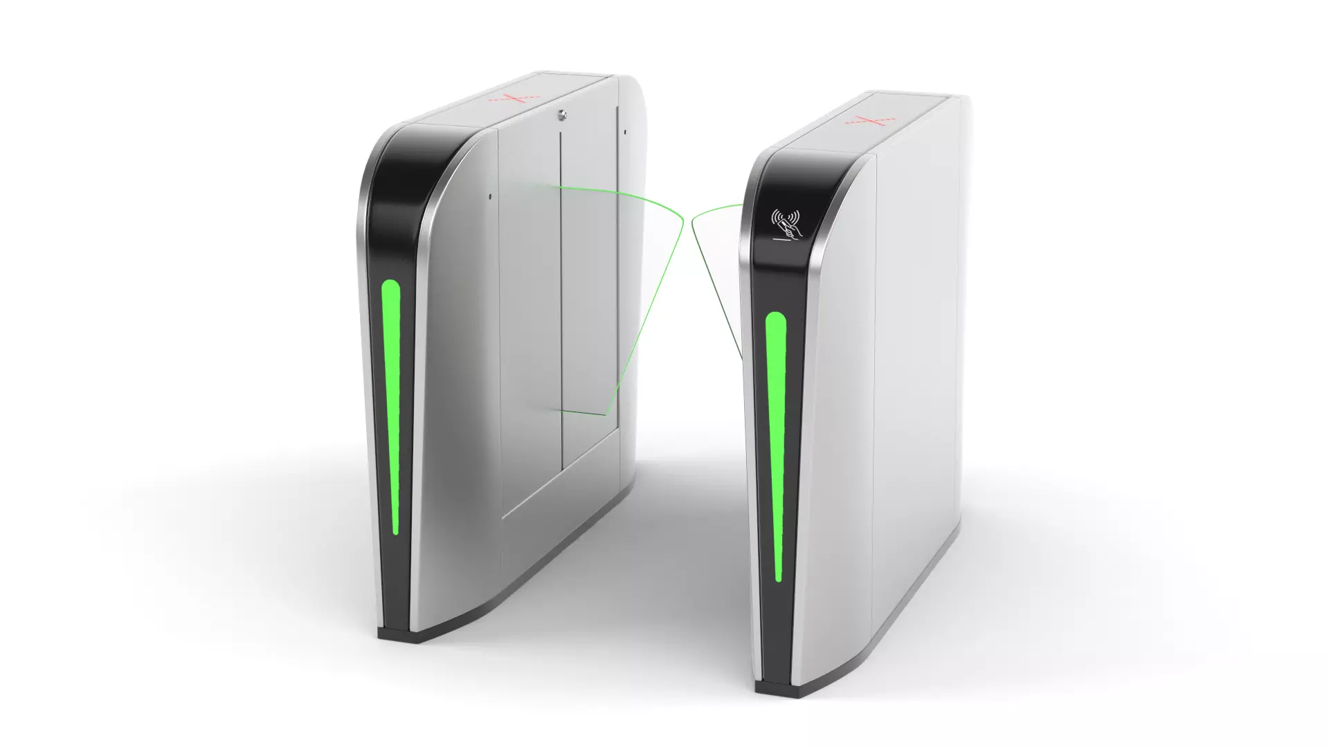 Turnstile Gate PBR 3D model