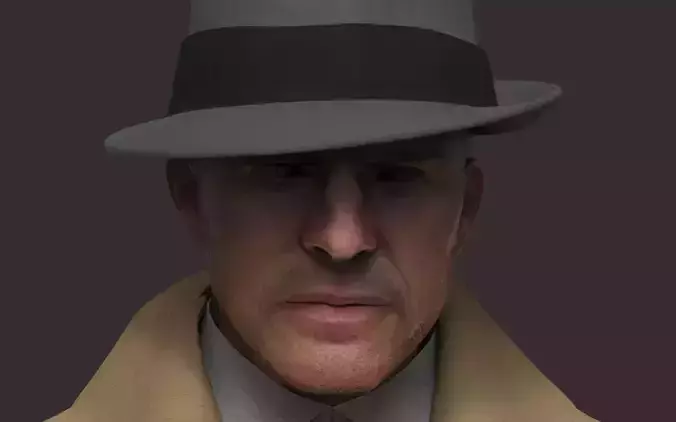 Noir Detective  3D model