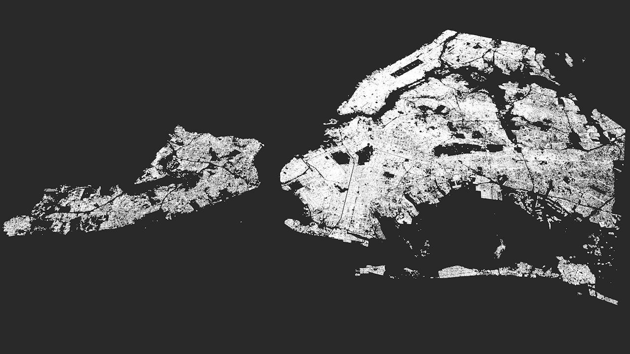 New York City 5 Boroughs Jersey Newark Streets and Buildings 3D model_13