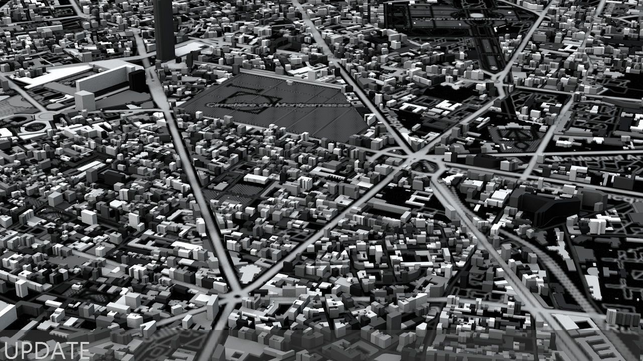 Paris Streets and Buildings 3D model_13