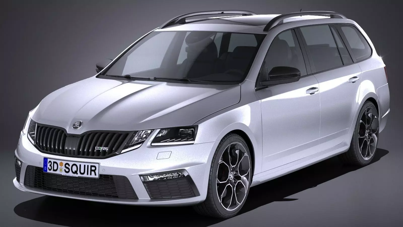 Skoda Octavia Combi RS 2017 3D model