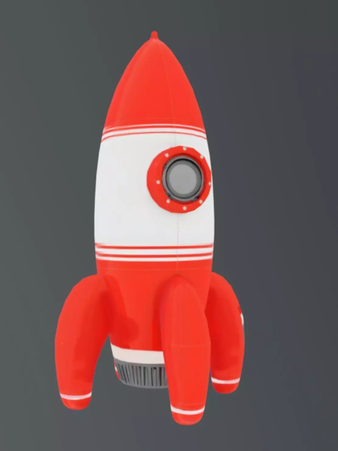 Red Rocket 3D model