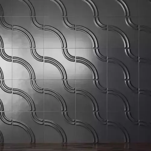 3D panels Karlstad 3D model