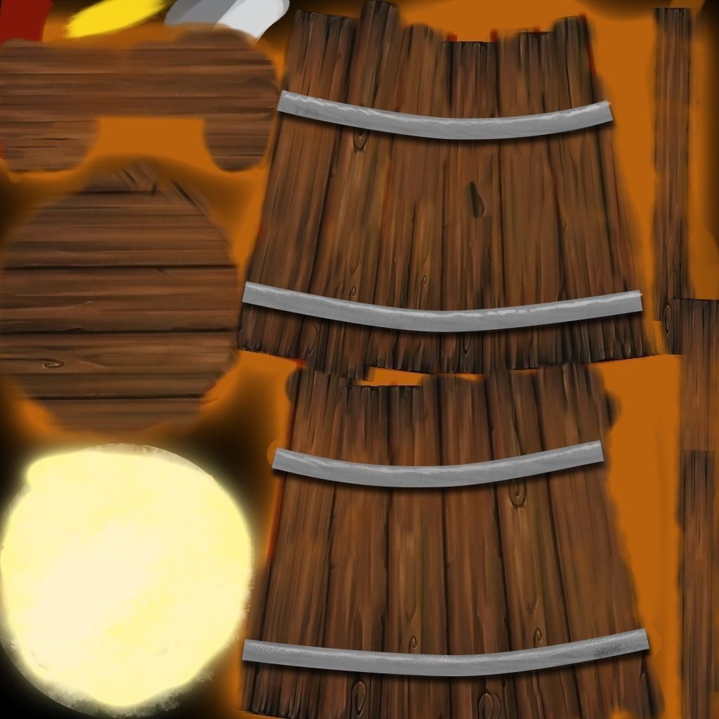 Beer chop Free low-poly 3D model_5