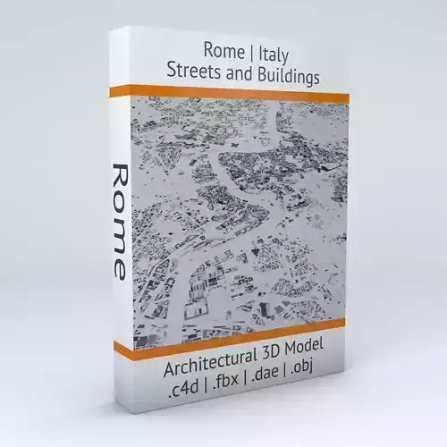 Rome Streets and Buildings