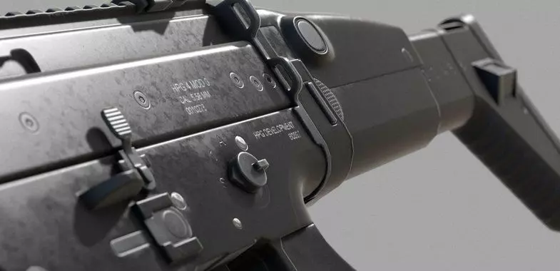 scarh hight Low-poly 3D model_0