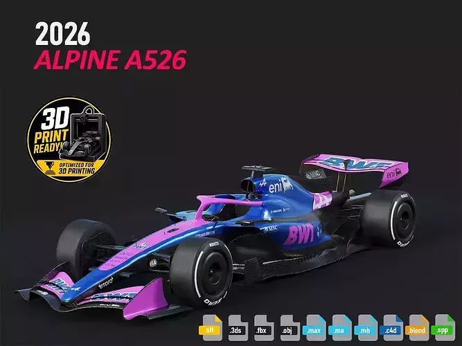 F1 Alpine A526 2026