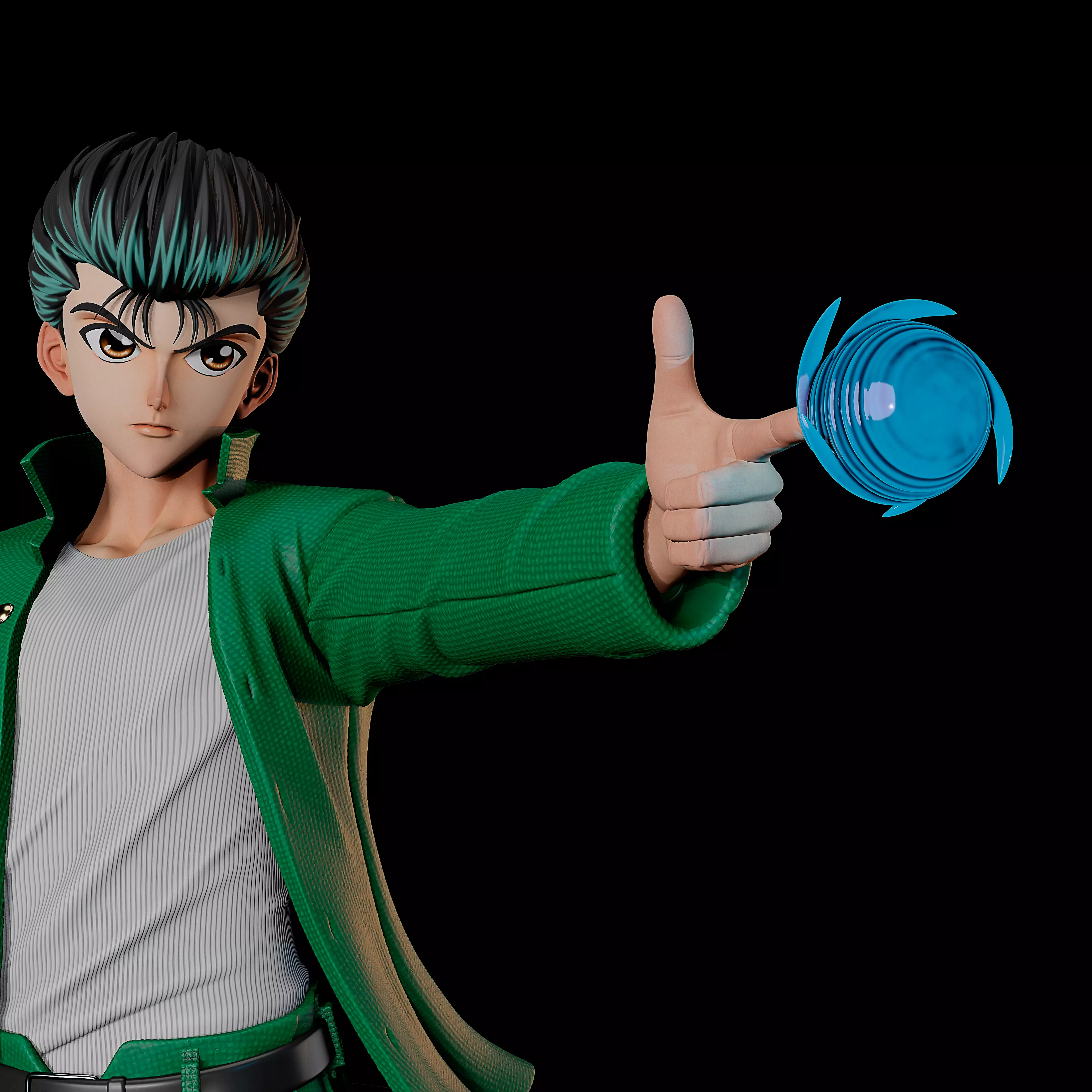 Yusuke Urameshi 3D print model