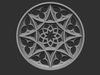 Gothic Tracery 5 3D model 3D printable | CGTrader