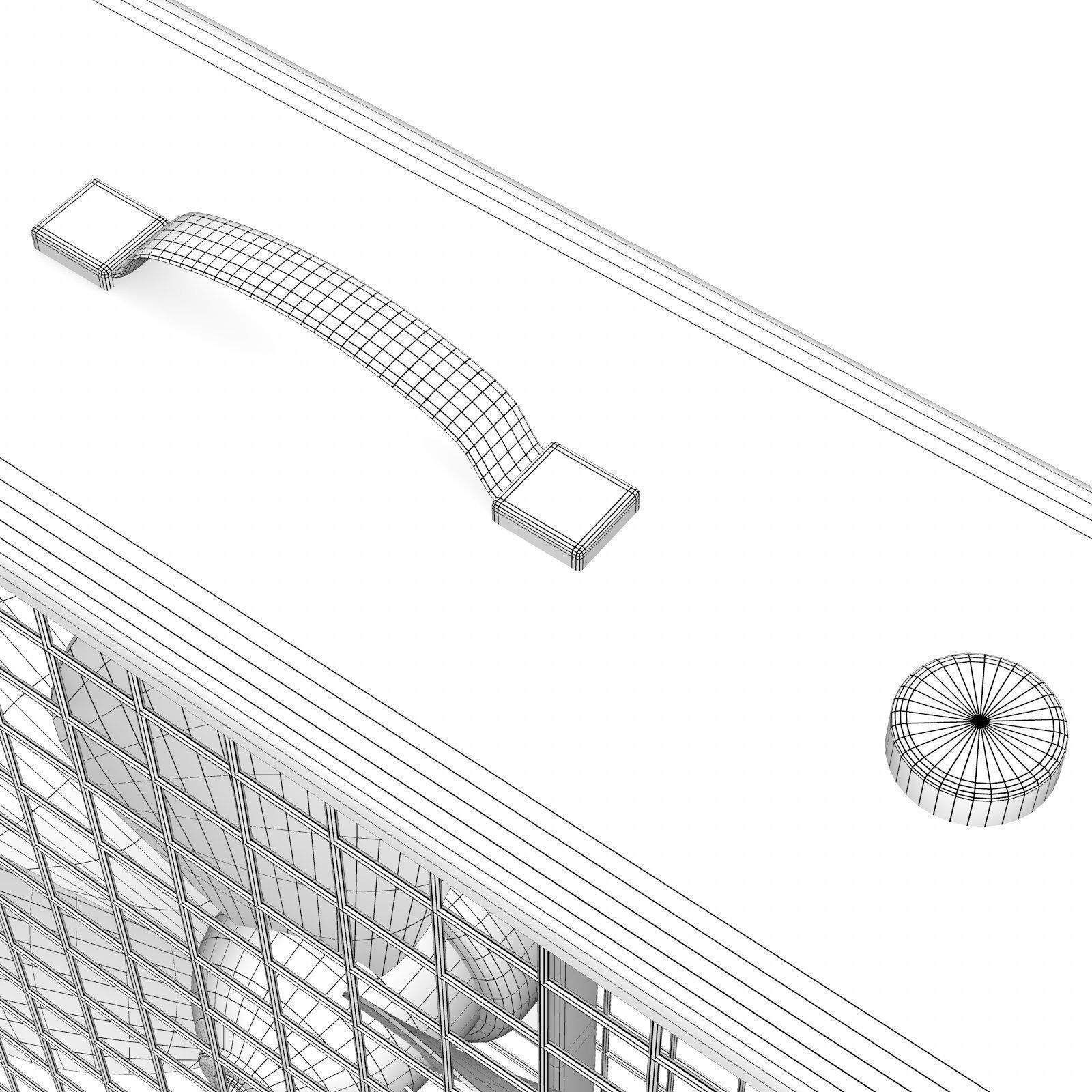  Box Fan FBX OBJ 3D model_17