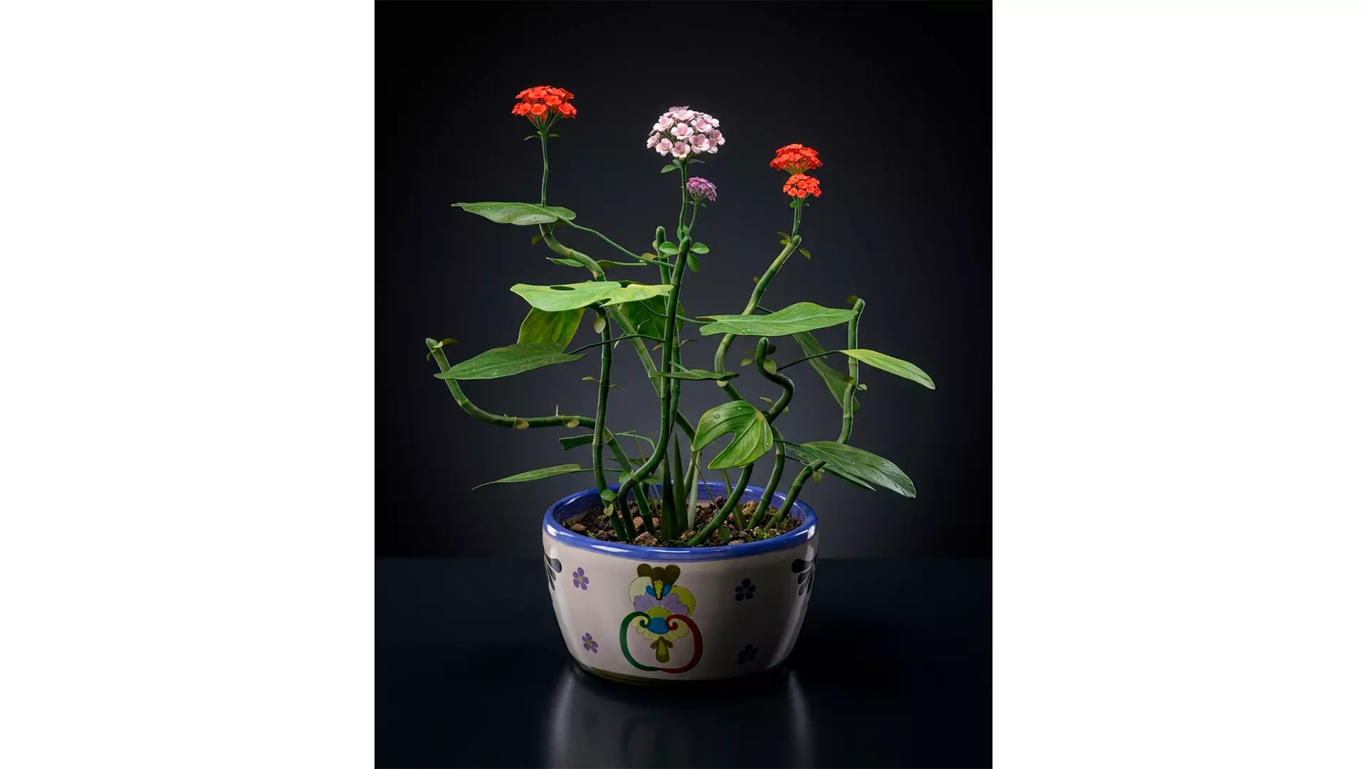 Flower pot01 Free 3D model