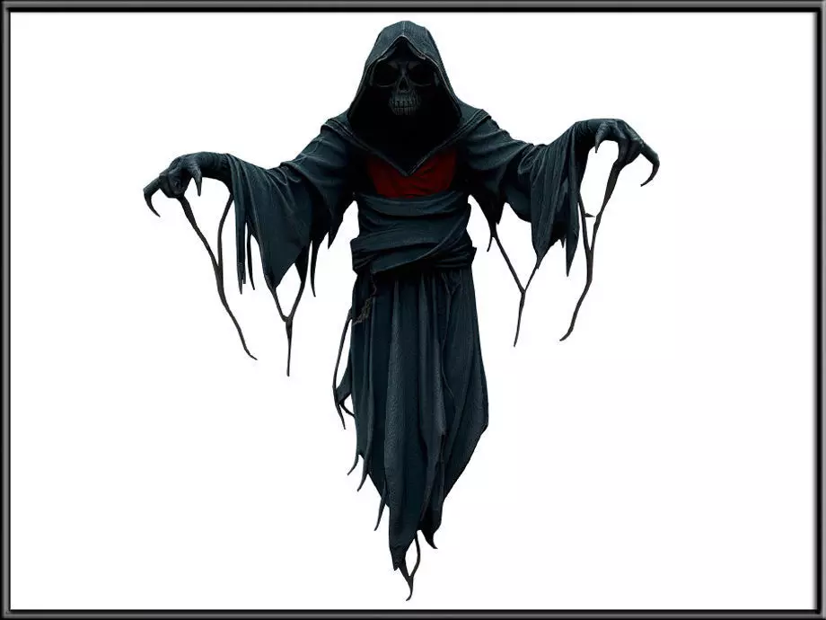 Grim Reaper 07 Low-poly 3D model