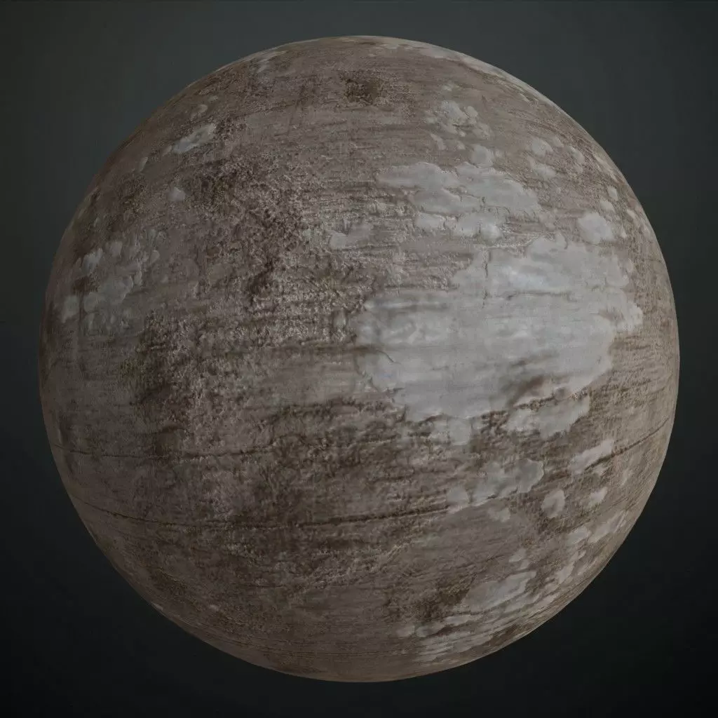 Antique High-Gloss Parquet Floor PBR Seamless Texture