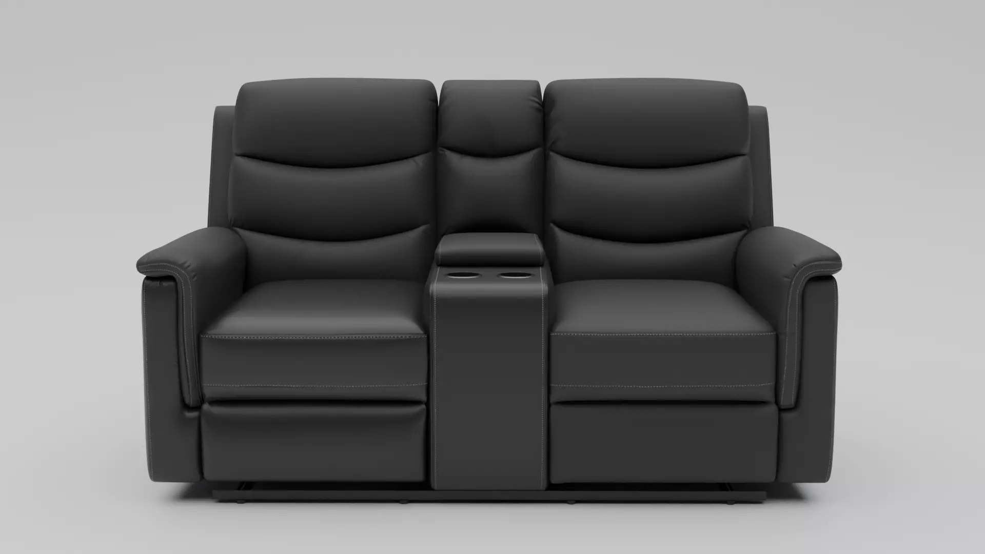 Recliner Low-poly 3D model