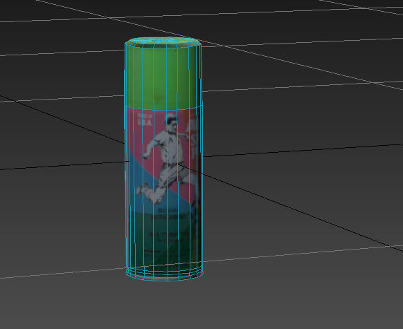 Paint Sprays Low-poly 3D model_6