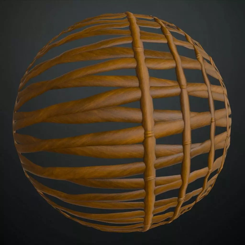 Diamond-Cut Cedar Shingle Siding PBR Seamless Texture