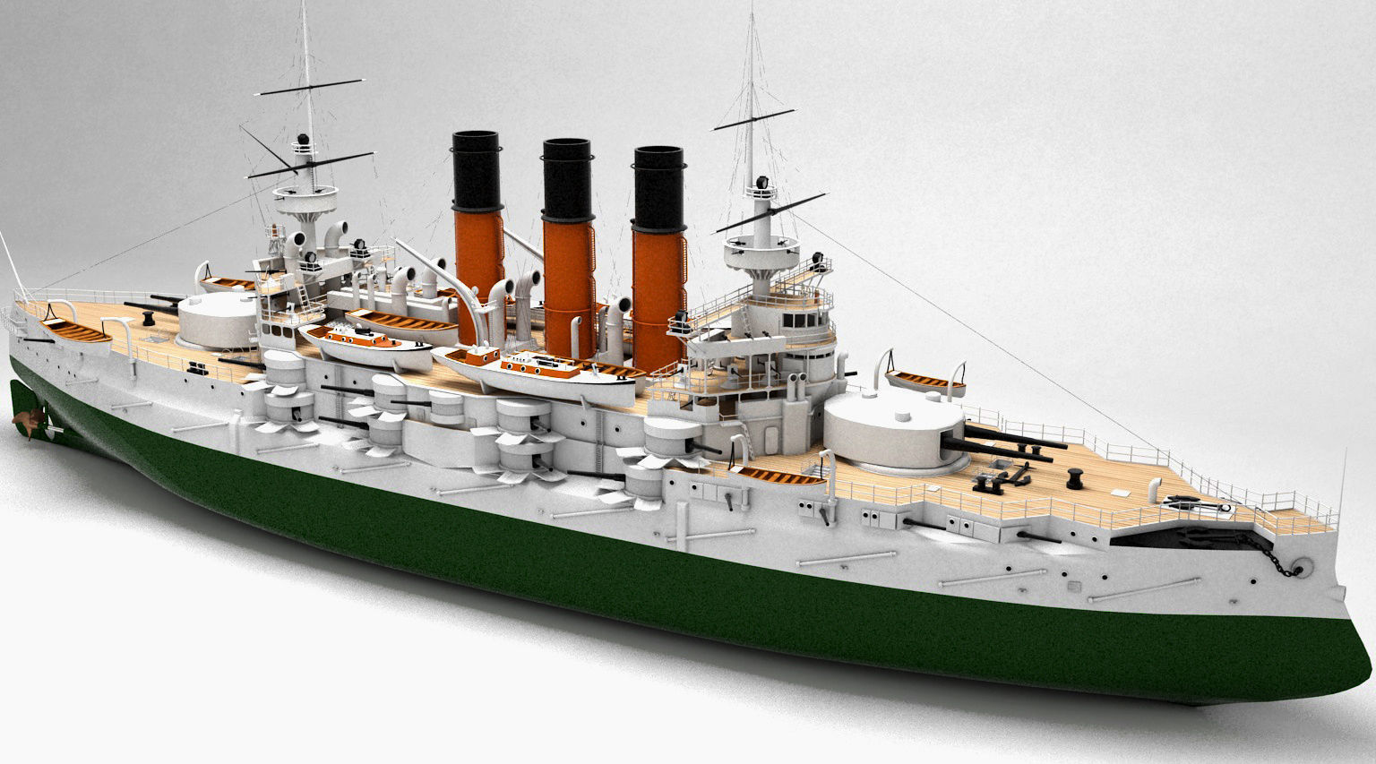 battleship of the Russian fleet Retvizan