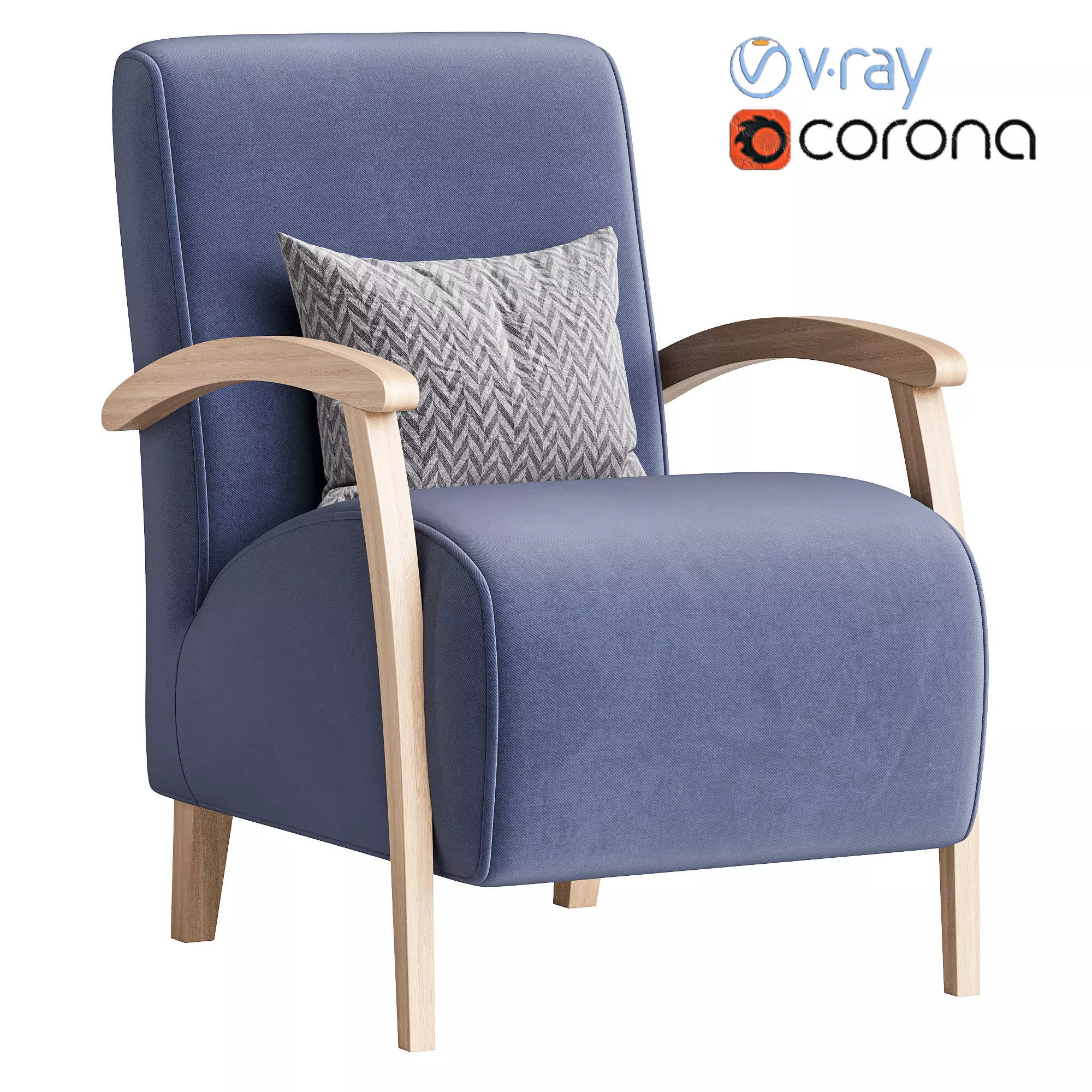 UNO Armchair 3D model
