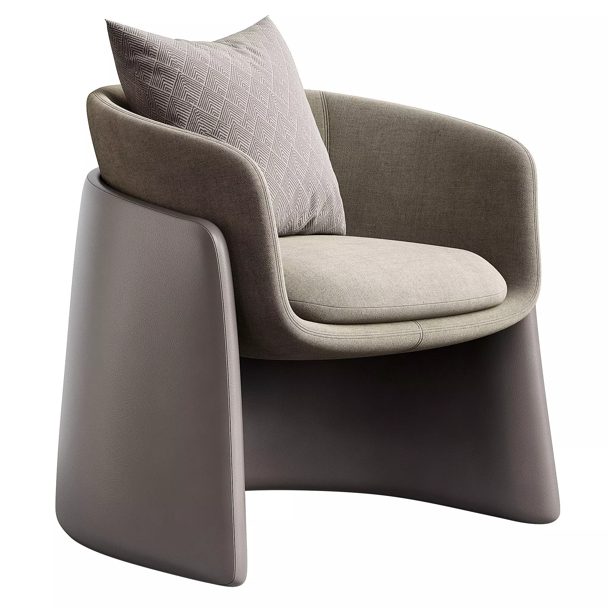 Seba Lounge Davis Armchair 3D model
