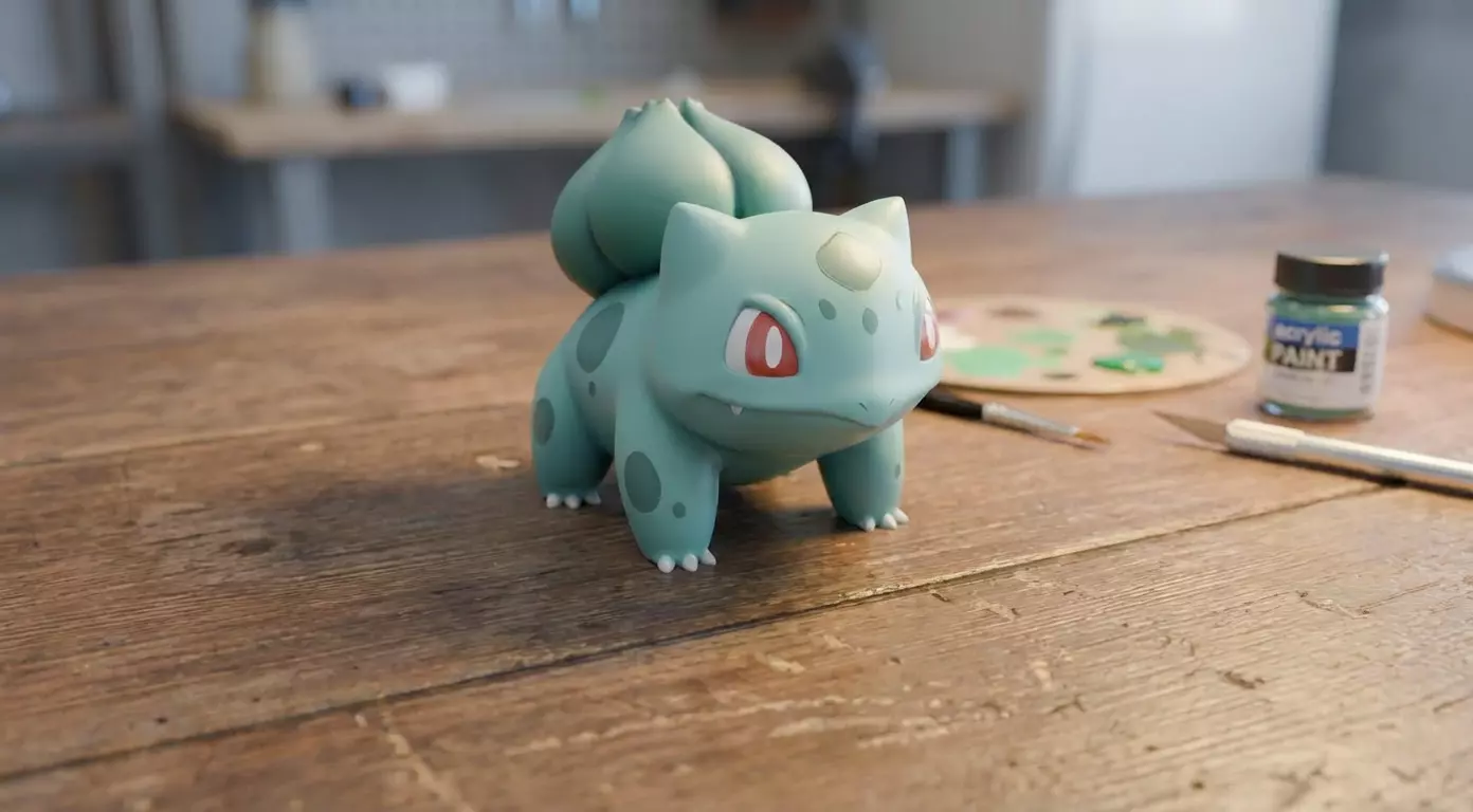 Bulbasaur 3D Print Model 3D print model