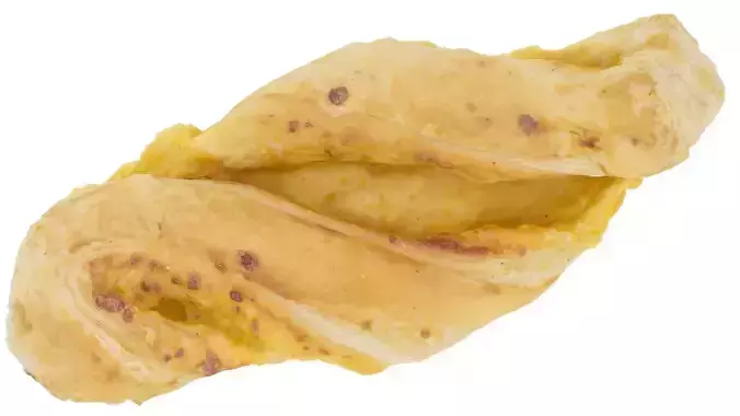 Cheese Twist - High and Low Poly versions Low-poly 3D model