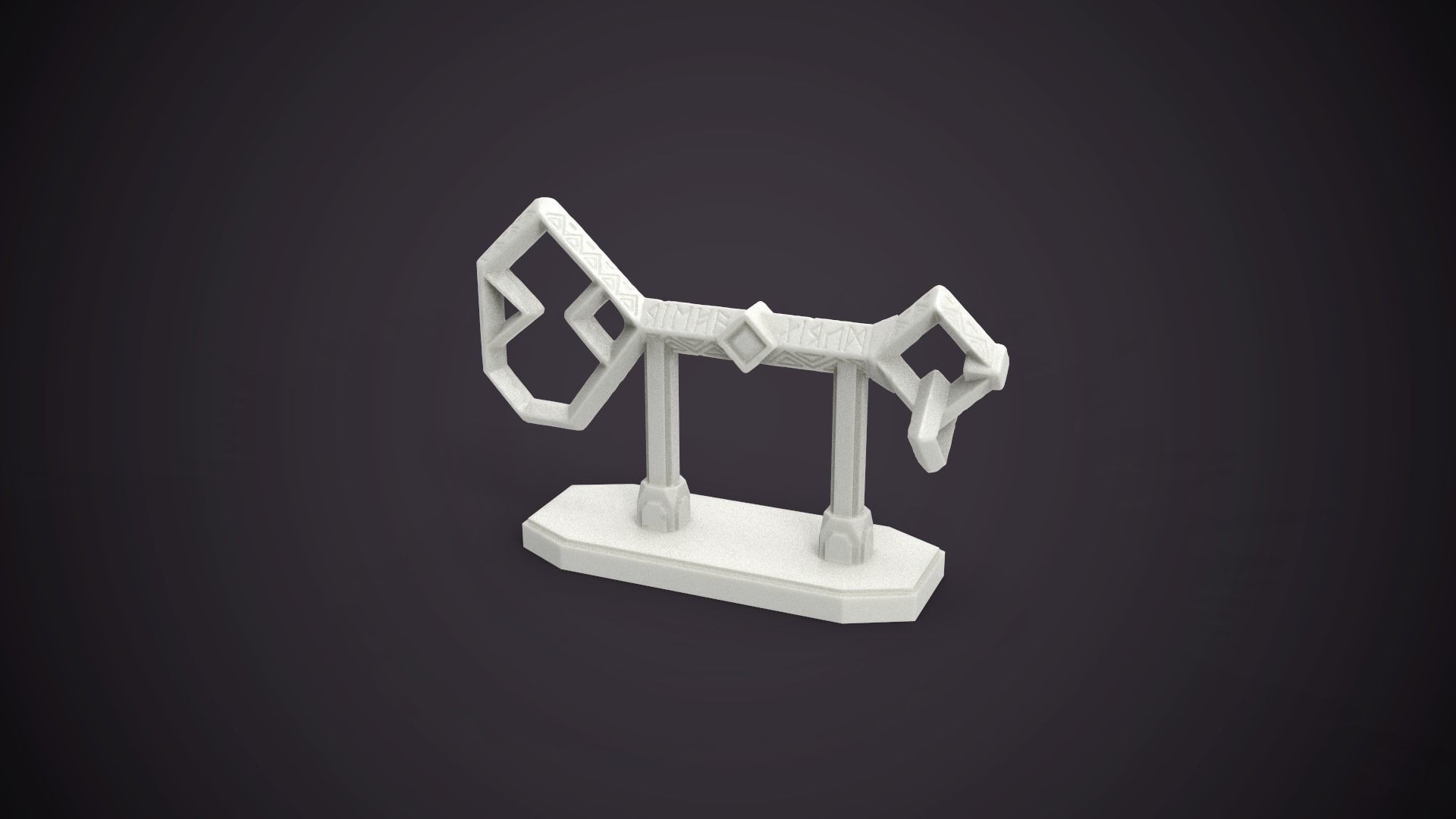 The Hobbit Key to Erebor 3D print model_1