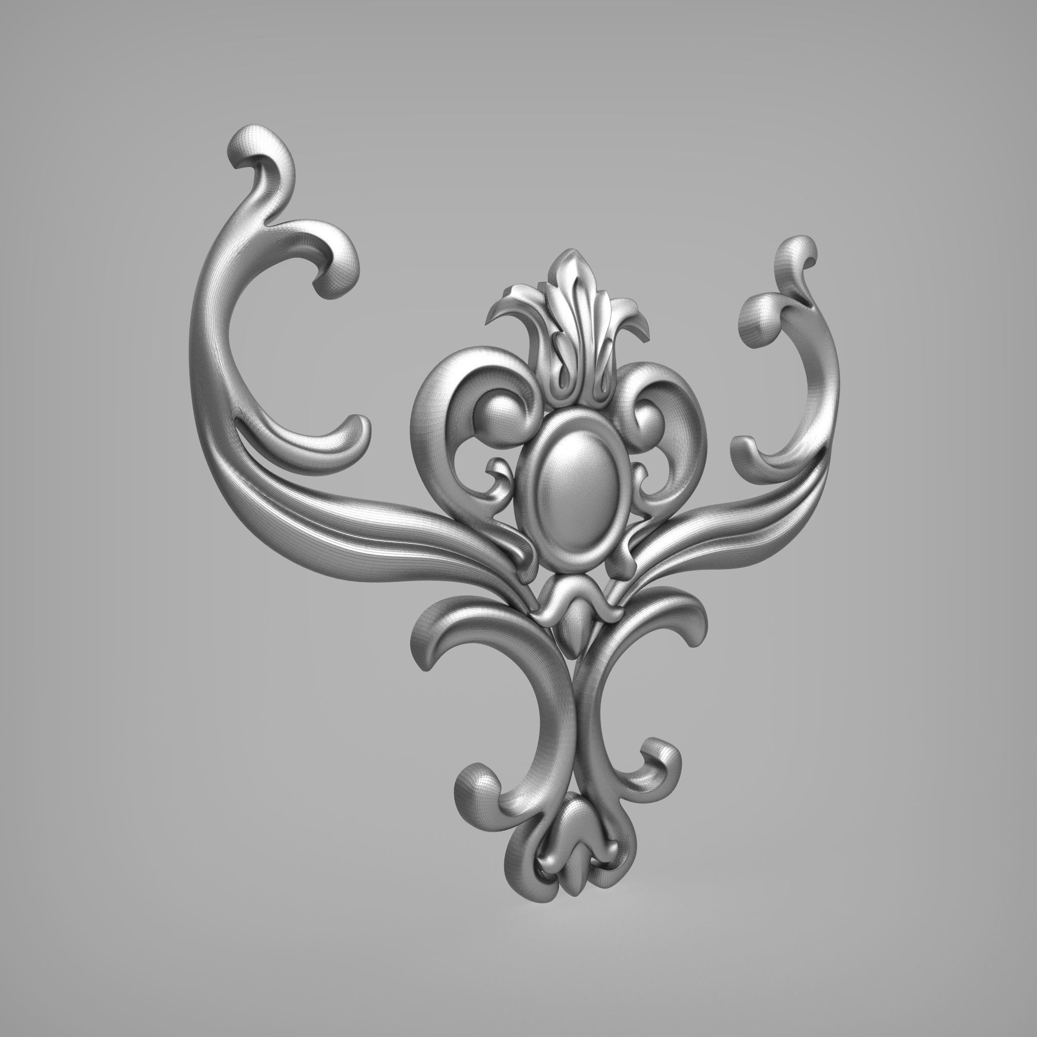 Central Decor 3D print model_0