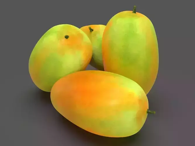 Mango  3D model 6