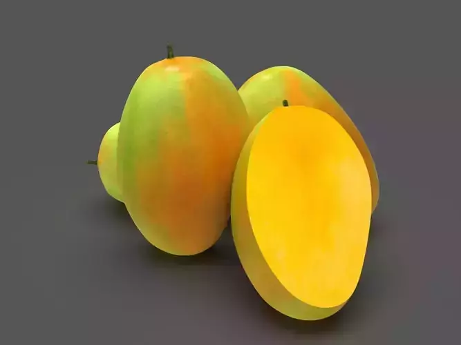 Mango  3D model 2