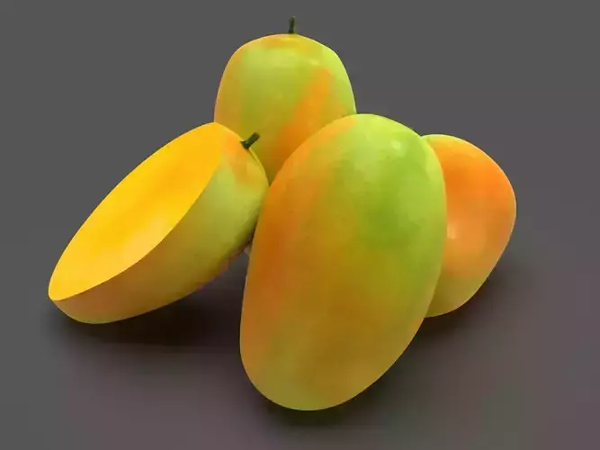 Mango  3D model 4