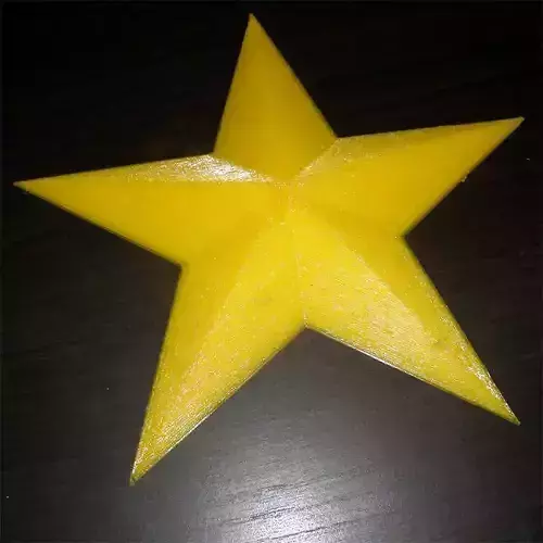 Stella a 5 punte 3D print model