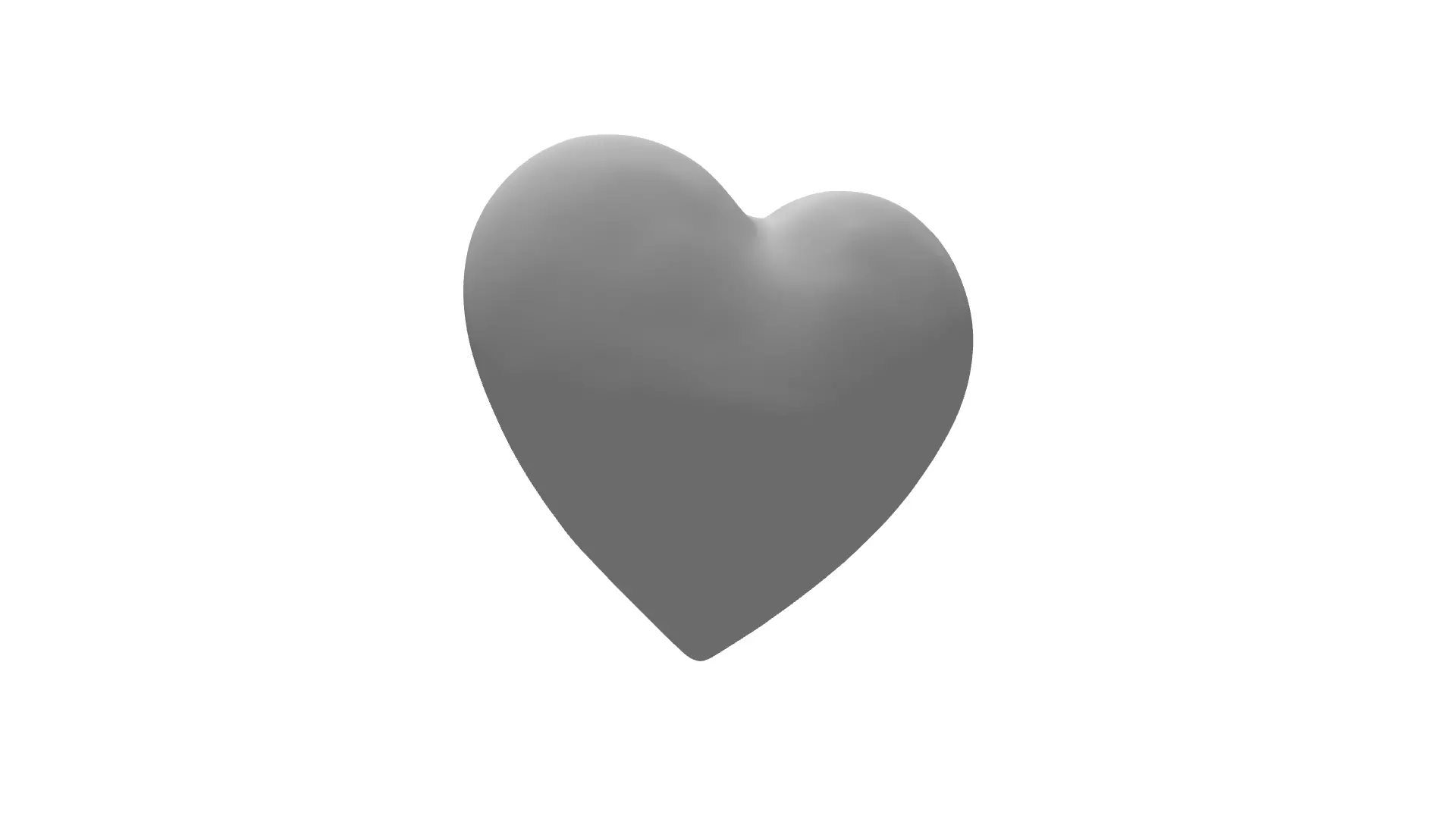 Valentines Heart 3D print model