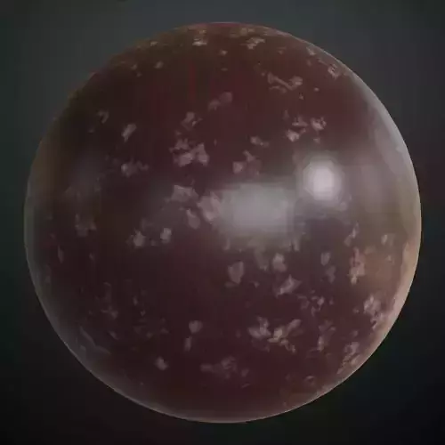 Mottled Mahogany Enamel Texture