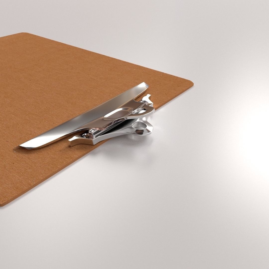 Clipboard 3D model_1