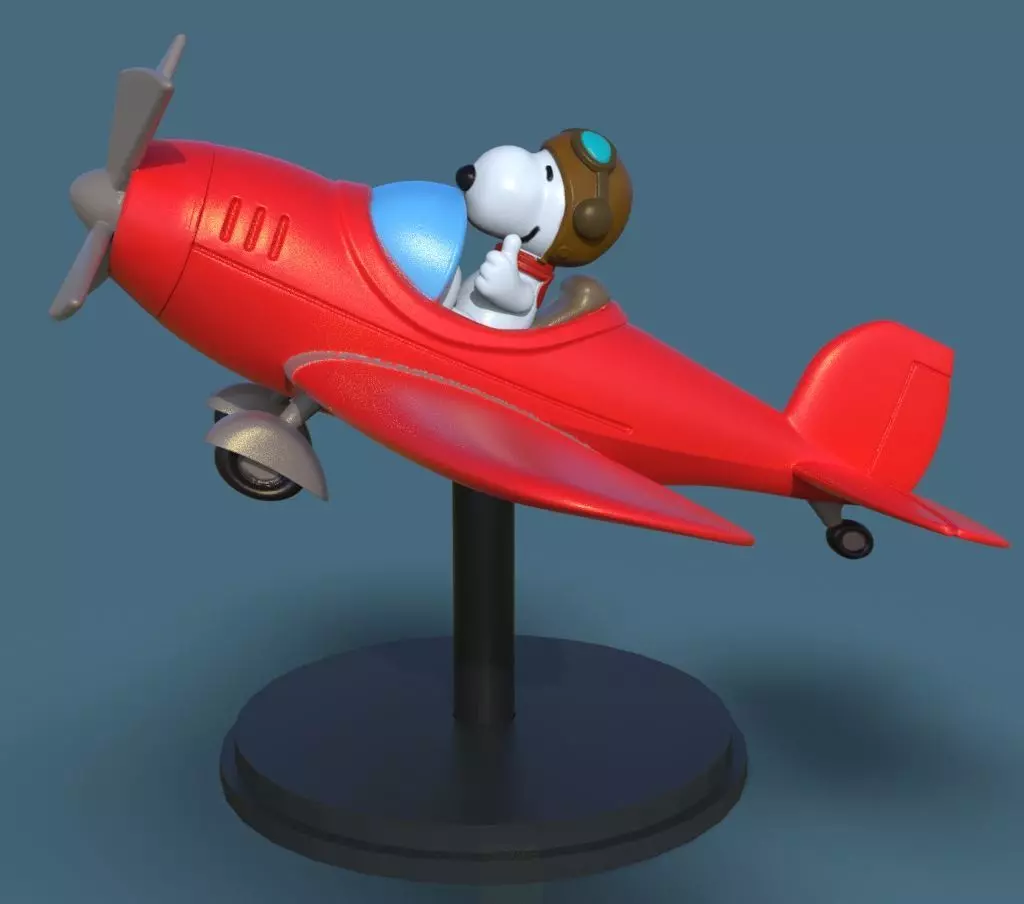 Snoopy 3D print model