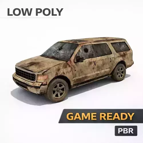 Post-Apocalyptic Tactical SUV