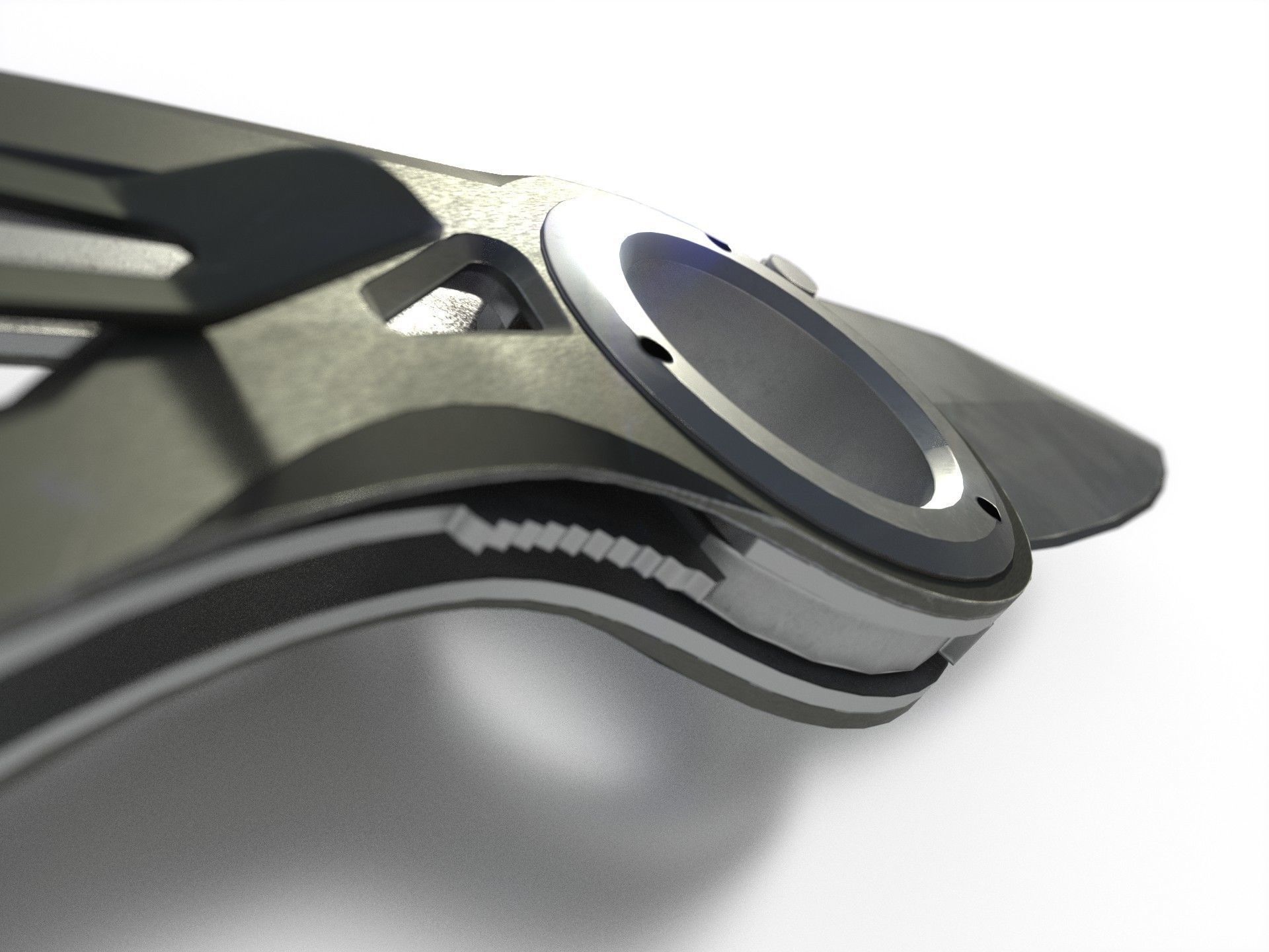 Pocket Gerber Knife PBR Low-poly 3D model_7