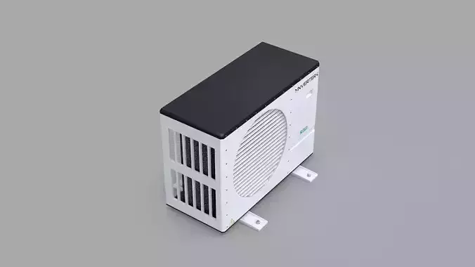 Generic Air Heat Pump T2 3D model 6