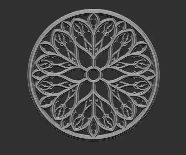 Gothic Tracery 6 3D print model