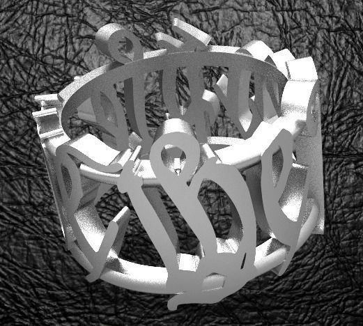 We The People Men s Ring  3D print model