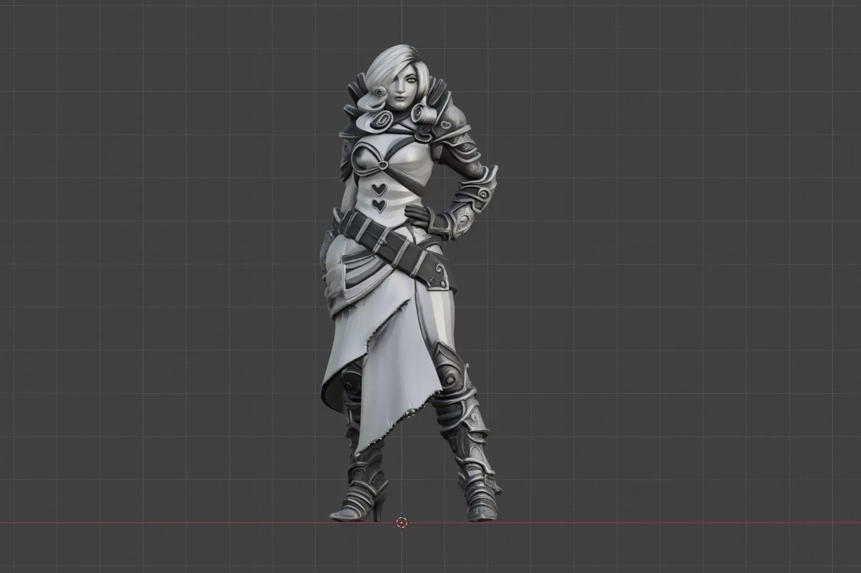 Main Character Female - Divinity Original Sin - Enhanced Edition Free 3D model