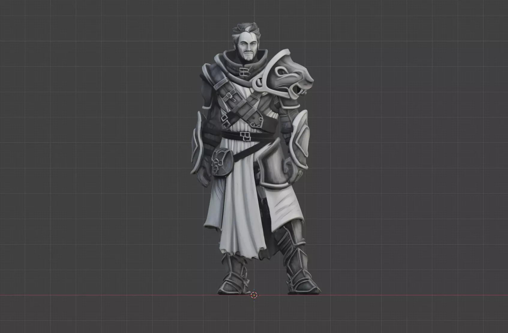 Main Character Male - Divinity Original Sin - Enhanced Edition Free 3D model