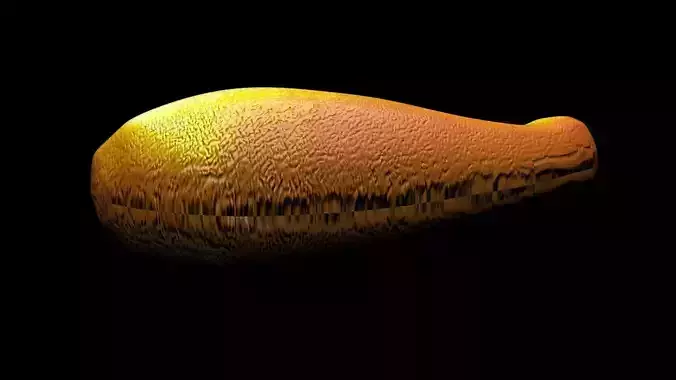 Summer Squash 3D model 7