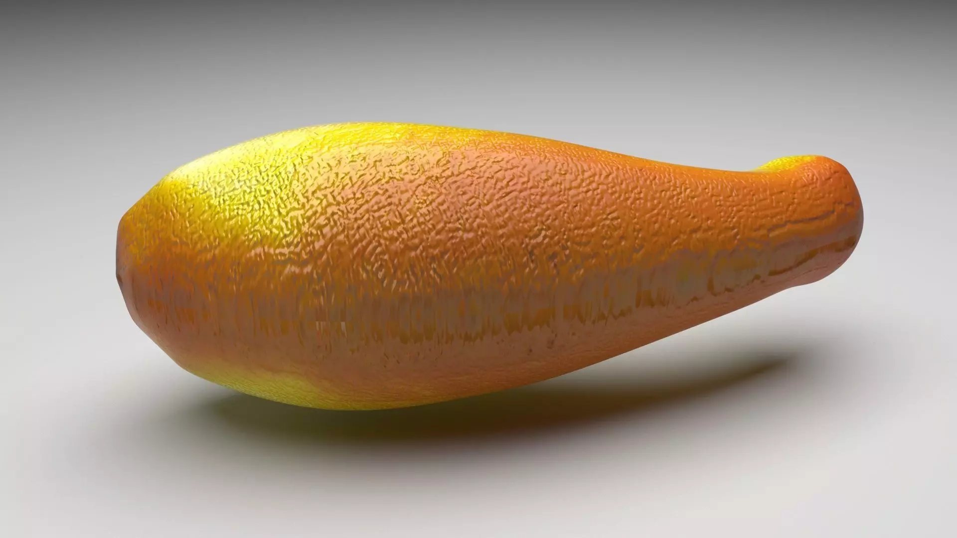 Summer Squash 3D model