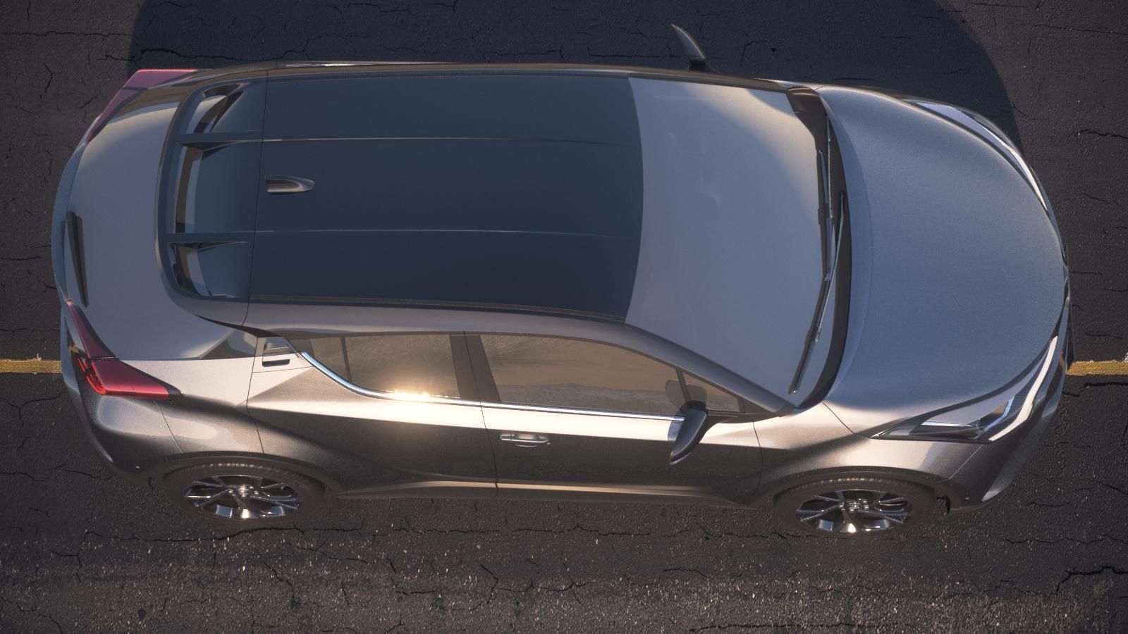 Toyota C-HR 2017 3D model_8