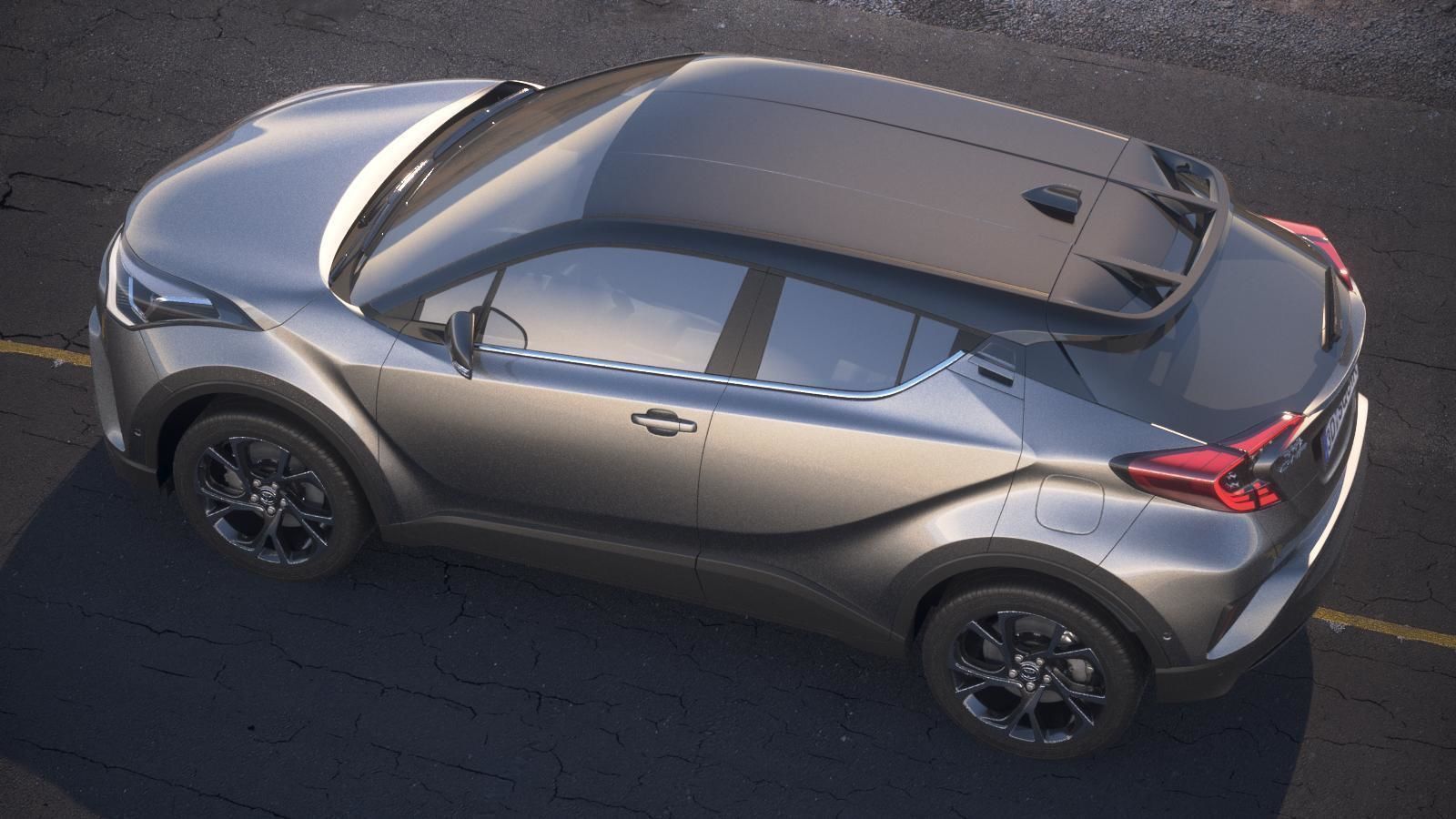 Toyota C-HR 2017 3D model_9